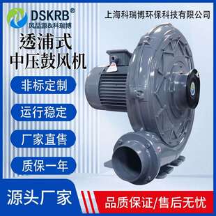 高炉转炉助燃用透浦式铝壳风机高温炉炉底通风换气用中压鼓风机