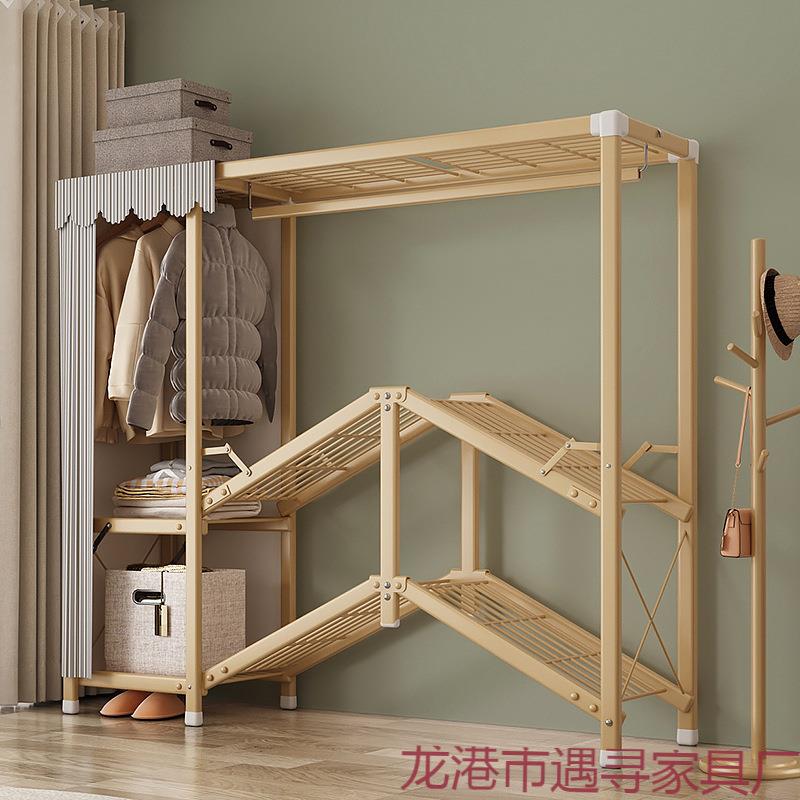 免安装衣柜家用卧室折叠简易组装布衣柜出租房用收纳柜挂衣柜衣橱