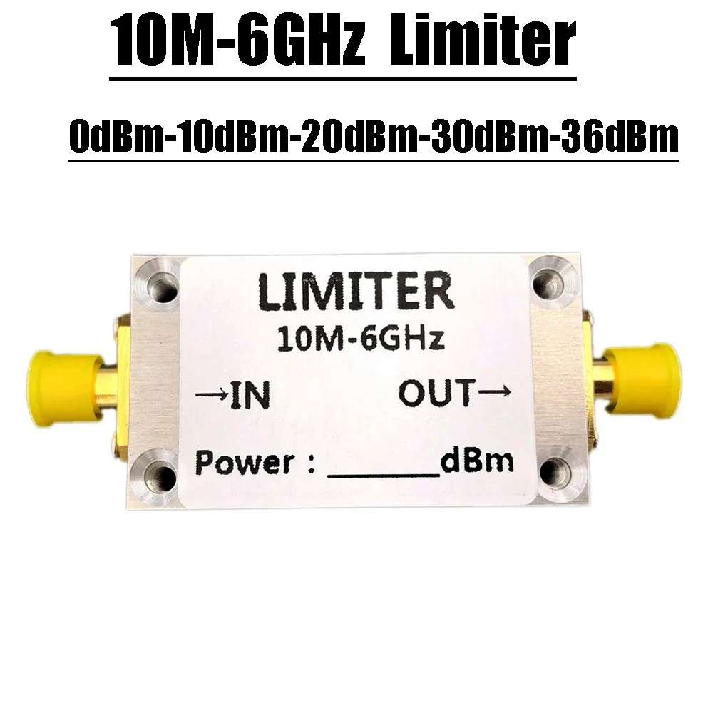PIN二极管SMA射频限幅器10M-6GHz +10dBm、+20dBm、0dBm带CNC外壳