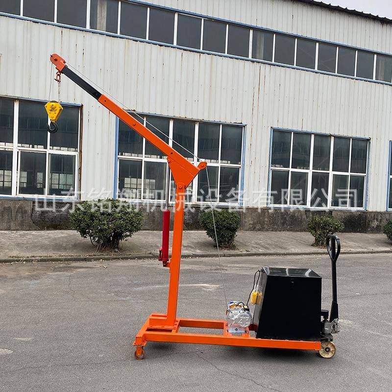 车间仓库用单臂吊可移动平衡重式行走吊装机模具小吊车