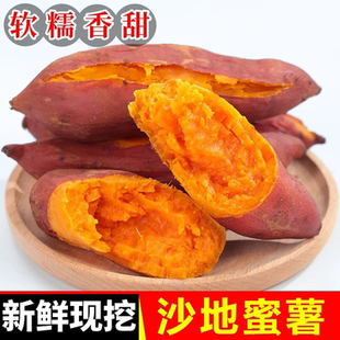 新鲜蜜薯9斤板栗红薯沙地糖心地瓜农家自种番薯现挖烟薯香薯山芋