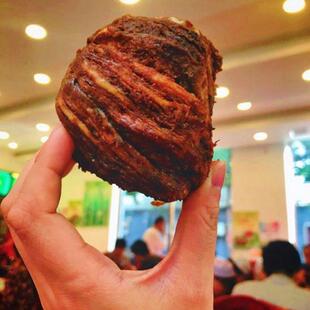 北京特产北京牛街清真老回回小吃麻酱糖花卷红糖花卷面食卷子