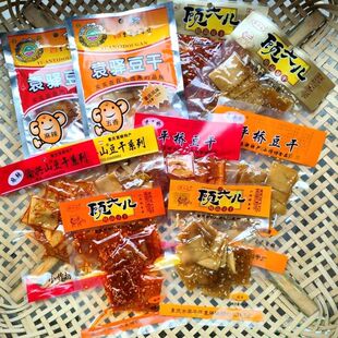 袁驿豆干重庆梁平特产顾六儿平桥兴山休闲追剧下酒菜有嚼劲小零食