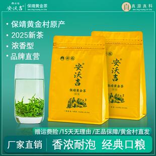 2025新绿茶湖南湘西保靖黄金茶雨前特级250克毛尖礼盒自己喝茶叶