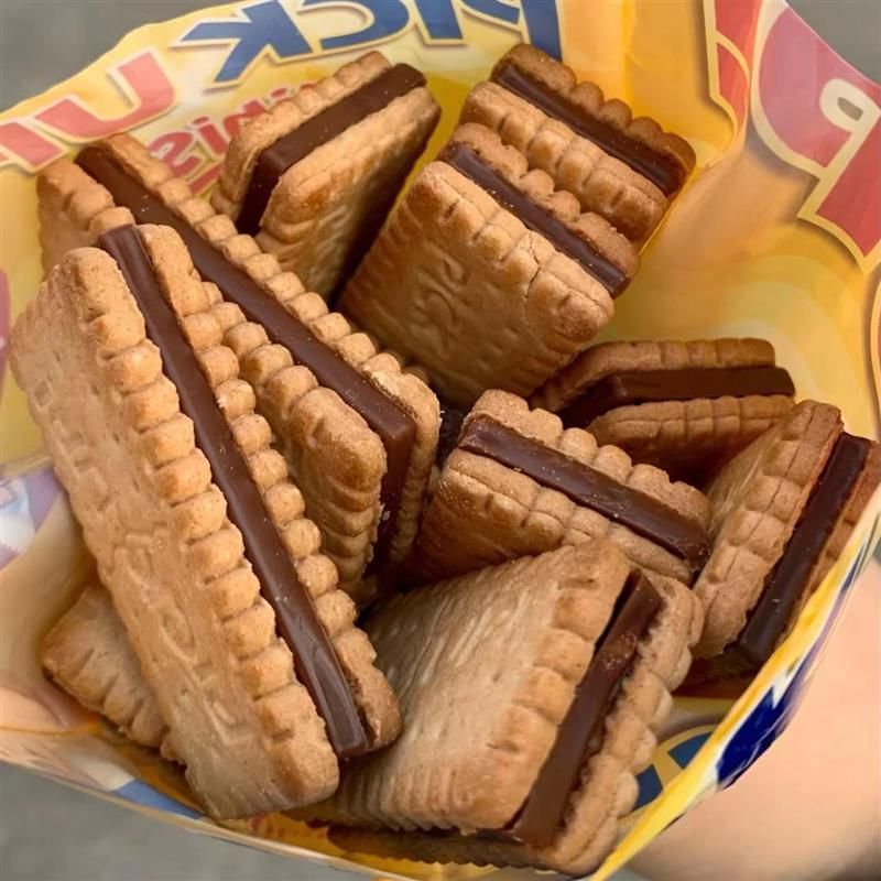 德国进口 PICKUP牛奶巧克力味夹心饼干网红爆款零食