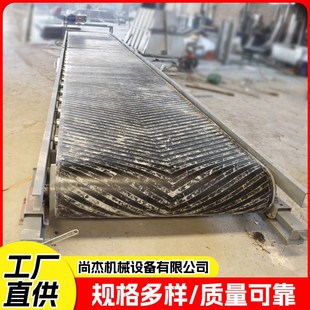 新重型皮带输g送机砂石料成矿石输送流水线运输设备橡胶挡板式上