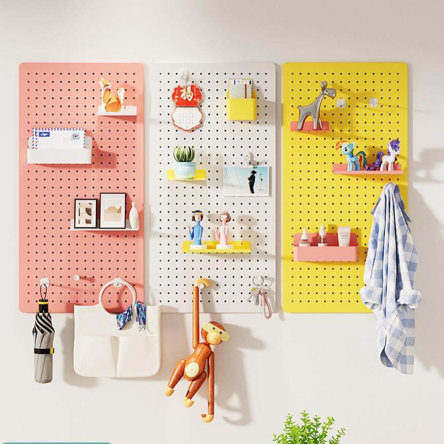 定制家用洞洞板宿舍卧室电脑桌装饰厨房玄关墙上置物架壁挂收纳架,生活电器,电话配件,淘宝优惠券,粉丝福利购,淘宝优惠卷