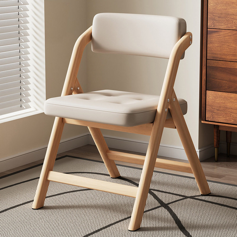 可折叠椅子家用靠背椅舒服久坐办公可叠放凳子不占空间实木色餐椅,住宅家具,折叠椅/躺椅,淘宝优惠券,粉丝福利购,淘宝优惠卷