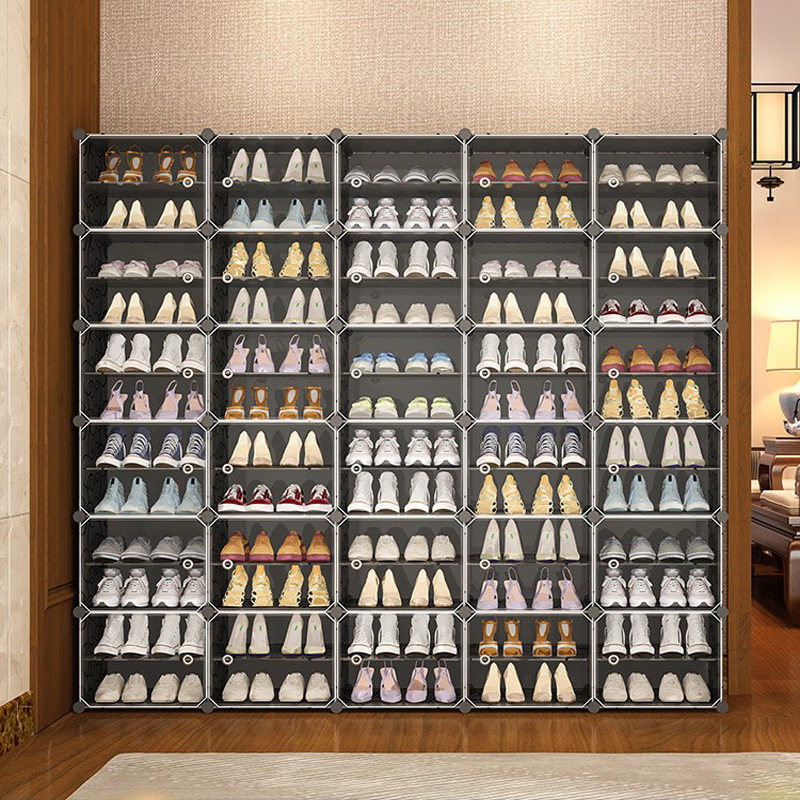 简易鞋柜aj鞋盒收纳盒门口家用可拆装学生宿舍多层省空间防尘鞋架,收纳整理,鞋子收纳架,淘宝优惠券,粉丝福利购,淘宝优惠卷