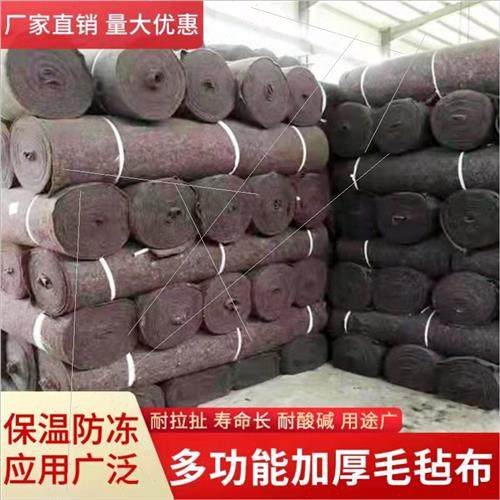 极速大棚保温防水土工布工程w布毛毡养殖猪舍蔬菜防寒防渗屋顶一