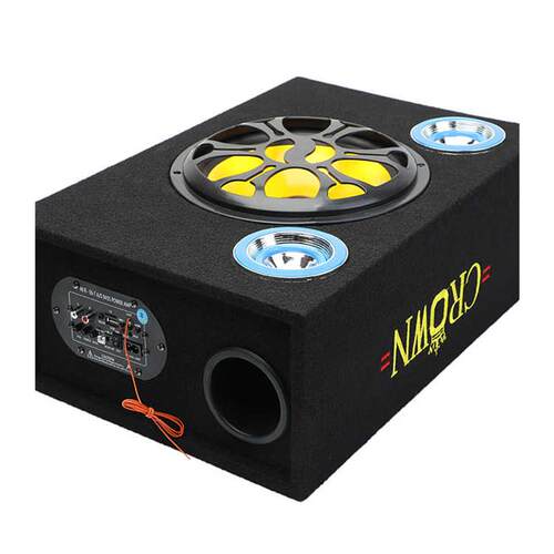 新品10寸车载低音喇叭带蓝牙车用家用音箱12v24Rv大货车音响双高