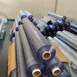 豫之韵企业工厂n使用整卷PVC桌布防水免洗餐桌垫透明桌面茶几 新品