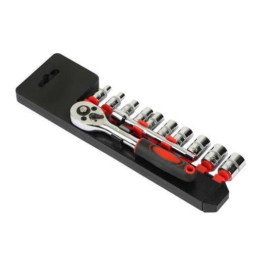 新品12apcs 1/4 inch Wrench Socket Set Hardware Vanadium Repa