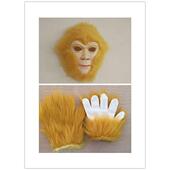 西游记美猴毛手套 儿童伸缩金箍棒 紧箍咒亮片 孙悟空c毛面具 新品