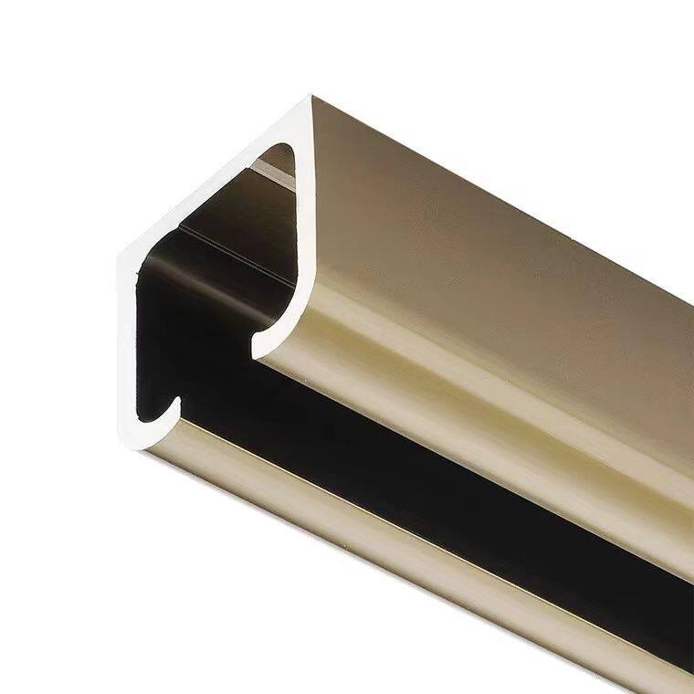 新品实木b玻璃门折叠拉门滑轨吊门滑轮吊轮导轨移门轨道滑道配件