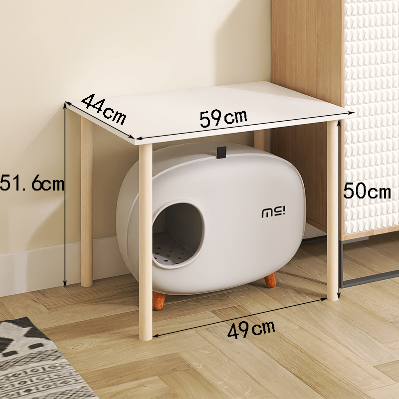 极速猫砂盆上方置物架室内小w佩猫厕所猫盆架子猫窝收纳移动猫爬