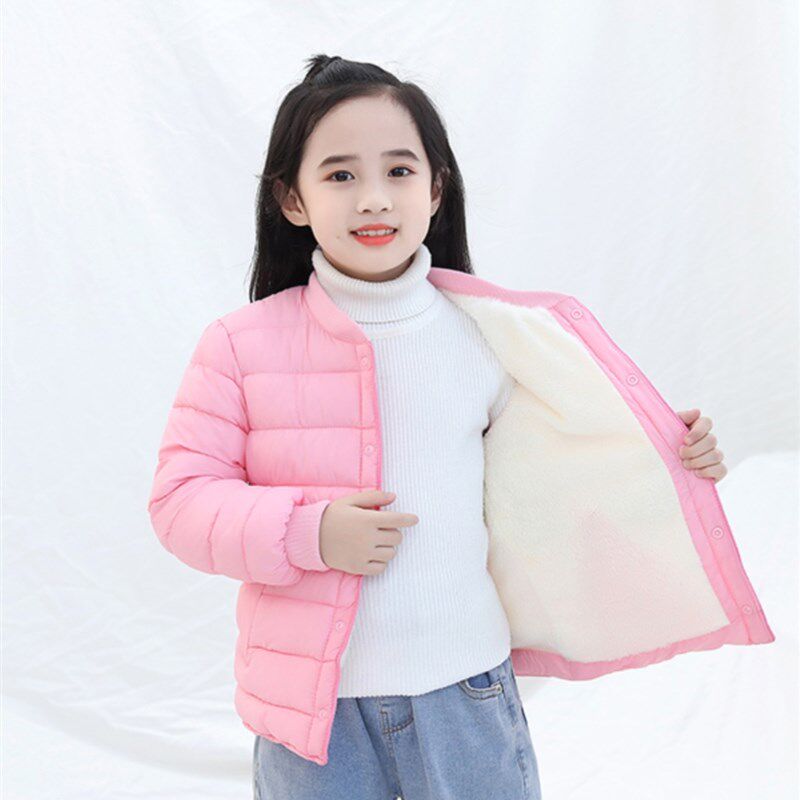 新品校服内搭冬季儿童神器棉衣内胆青G少年初中生羽绒小学生男大