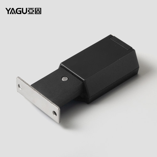 新品亚固重型柜门反弹器隐t形房门强磁吸按压式回弹碰珠按弹高门
