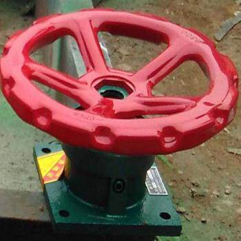 新品新促手轮转盘螺杆启闭机闸门05T平推侧摇方向盘P闭起机1T2T3T