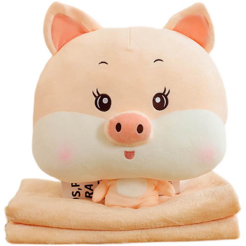 极速抱枕被子两用二合一四季通用办公室午睡毯子靠枕冬Z季折叠车