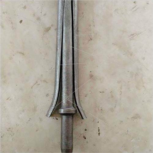 新品G10G15G20风镐专用岩石楔开石F器G11破石钎衣架涨劈石器采石