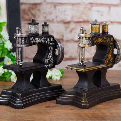 新品欧式复古怀旧美式乡村咖w啡厅酒吧做旧电话机创意橱窗陈列道