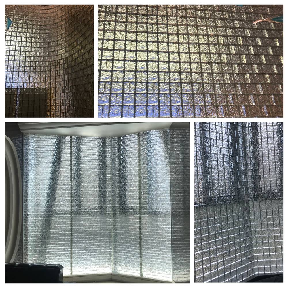 极速棕色玻璃砖水晶砖超白实心玻璃砖隔断L墙打孔方形玻璃块磨砂