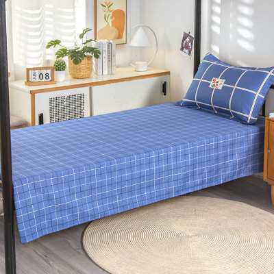 新品大学生宿舍三件套全棉上下y铺纯棉被套单人床寝室床垫被子六