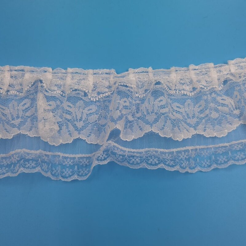 蕾丝花边diy手工服装辅料窗帘床单蚊帐花边装饰裙边下摆宽度11CM