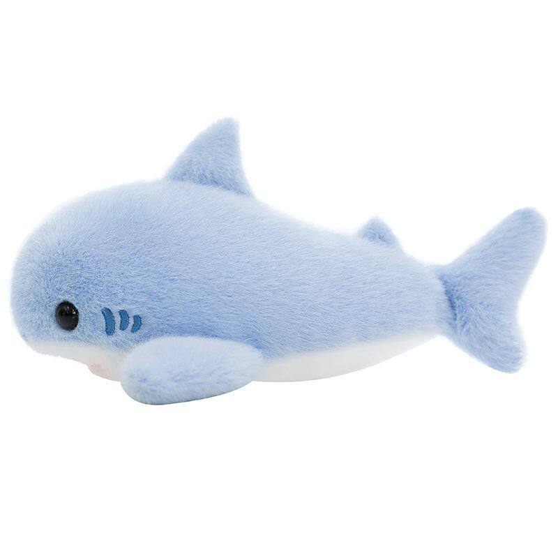海洋掌中宝儿童礼物毛绒玩偶鲨鱼海豚虎鲸公仔海洋馆动物可爱玩具