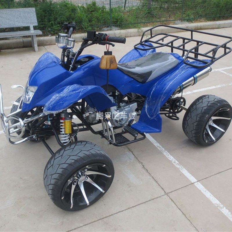 四轮越野摩托车 125CC大恐龙沙滩车 FIJ场地车 12寸扁平公路轮胎