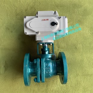 16C 25C DN125 Q941F4Q6 DN100 电动内衬四氟球阀 Q941F4