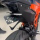 适用KTM12f90duke 短尾牌照架转向灯一体nrc车牌 24年改装 sdr