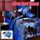 Wolf 4pcs LuxuryBedP Snowfield Set Duvet Bedding Sheet