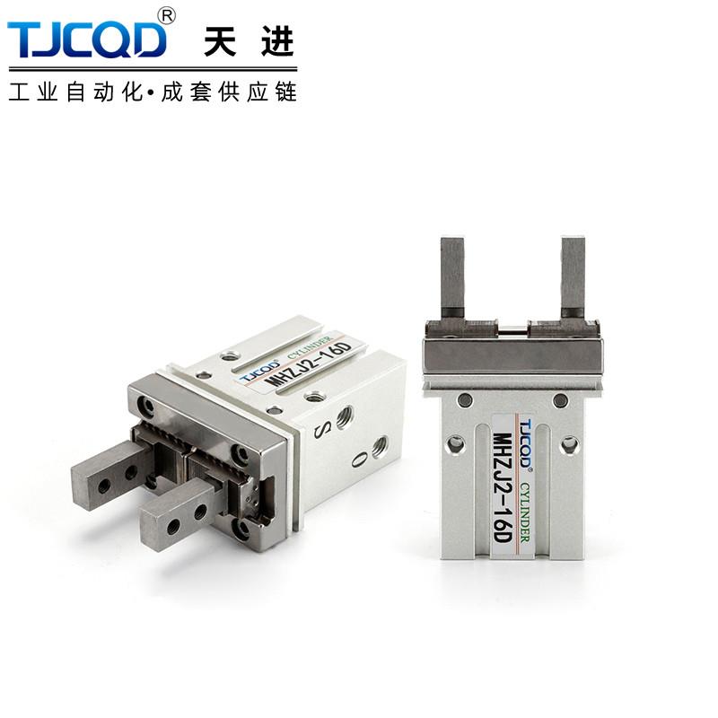 TJCQD气动手指气缸MHZJ2/MHZA2/MHK2/MHKL2平行开闭型气缸配件