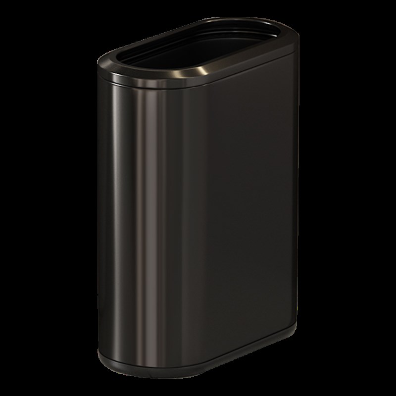 夹缝垃圾桶家用不锈钢无盖厕所卫生间厨房客厅202T4新X款高颜值超