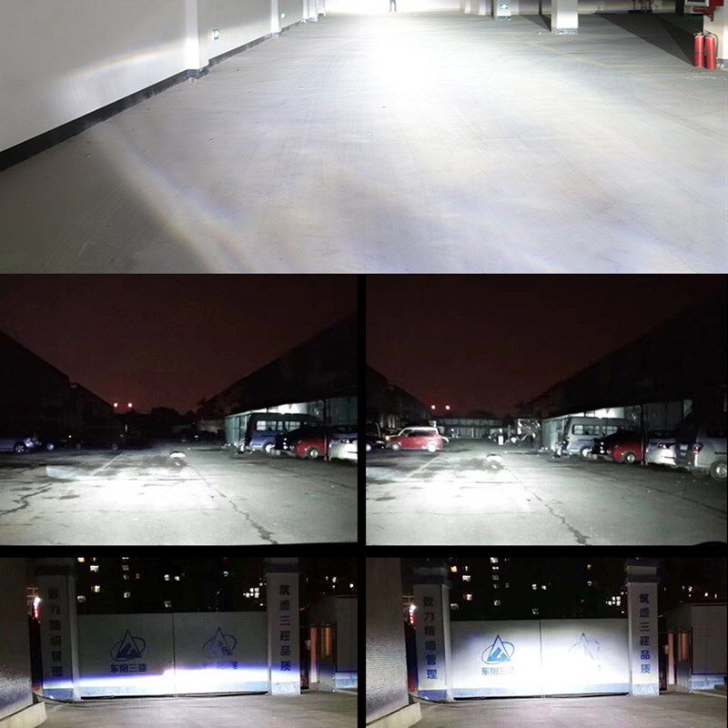 海马M6M8S5S7k福美来MPV led大灯 改装超亮黄光白光灯泡近光远光