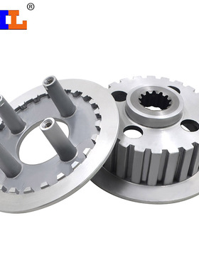 适配 黄龙600BJ/BN/TNT600金鹏BJ500TRK50O2 离合器小鼓 木片 铁