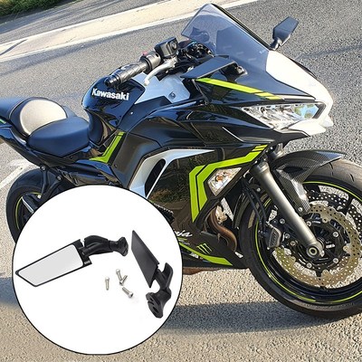 适用川崎Ninja250/300/400/650/1000SX ZX6R/T10R改装定风翼后视