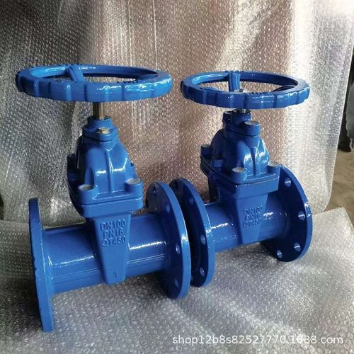 Z45X-16Q重体软密封法兰闸阀 球墨铸铁暗杆手动闸阀DN200 3Y00 40