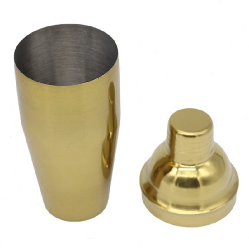 供应750ml不锈钢酒吧s调酒器  不锈钢摇酒器 摇酒杯 镀金调酒器