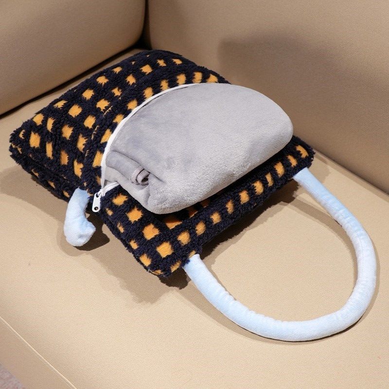 网红可手提抱枕被子两用汽车靠z垫二合一办公室午睡毯子折叠空调,居家布艺,抱枕被,淘宝优惠券,粉丝福利购,淘宝优惠卷