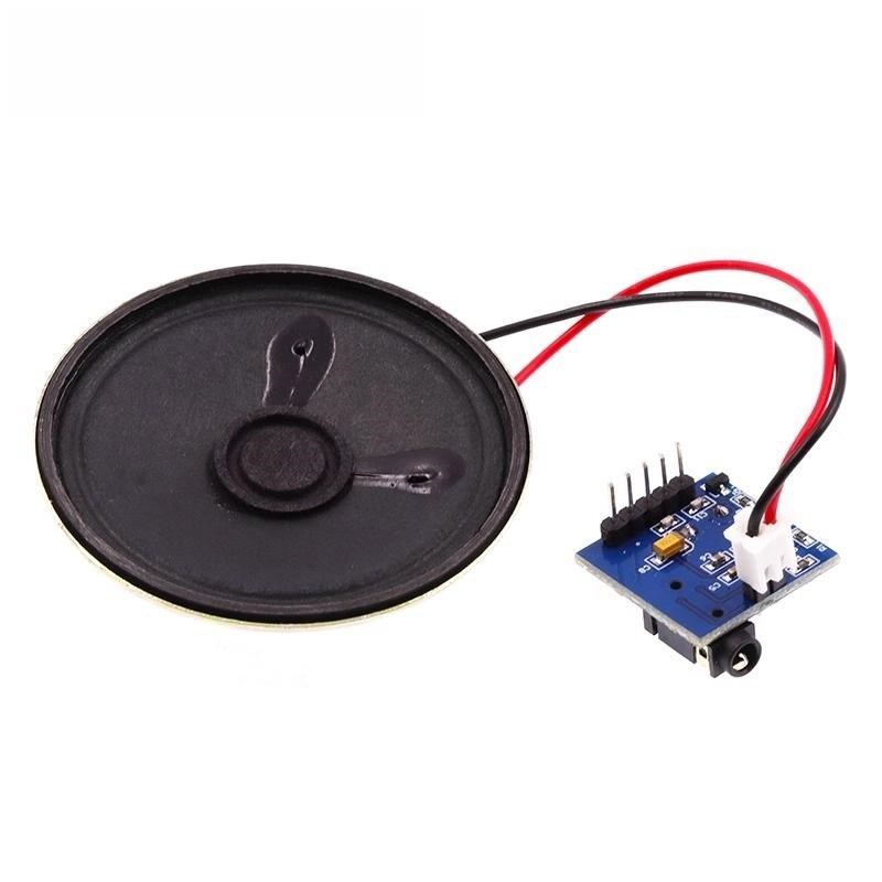 鹿小班SYN6288语p音合成模块文本转语音TTS真人发音有上位机带喇