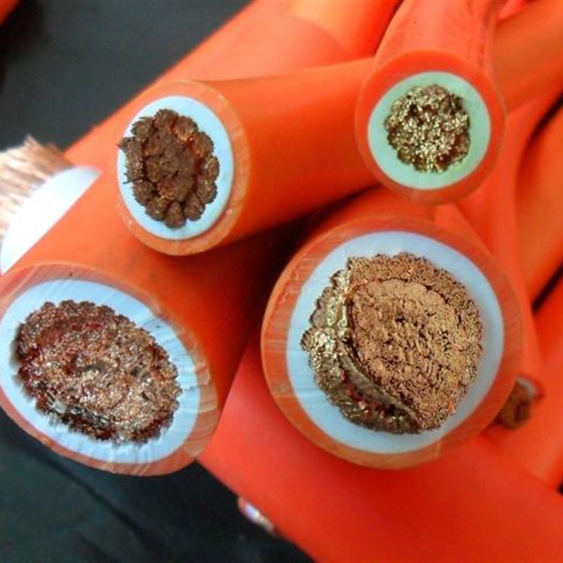 RV185mm2l软电缆,橙色电焊线,电镀火牛线,阴阳极电缆线