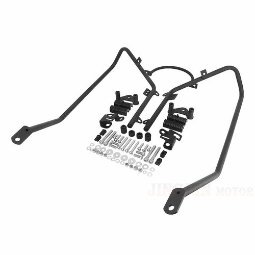 摩托车配件哈雷883 1200边箱A支架 运动者系列通用边袋边箱保险杠