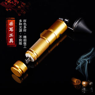 现货速发采耳灯充电手握挖耳灯采耳灯工J具掏耳朵灯掏耳灯扩耳器