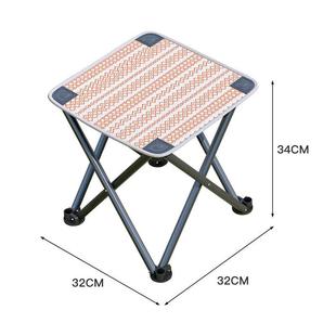 威野营户外折叠椅四角凳折叠椅钓鱼凳便携椅子小马扎口袋凳写生凳