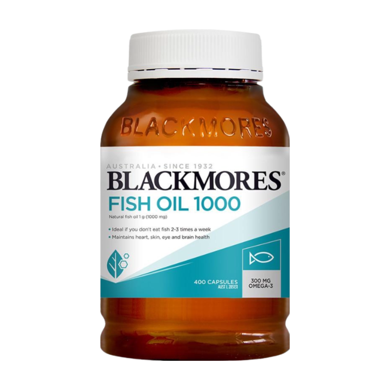 【临期】澳洲进口Blackmores澳佳宝原味深海鱼油软胶囊400粒