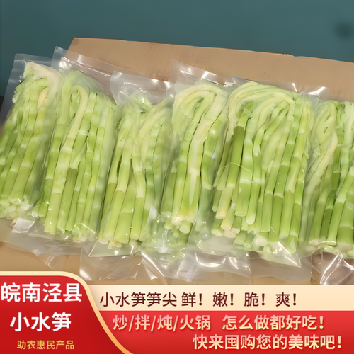 皖南山区小水笋/鲜嫩好吃春笋水竹笋/高山竹笋嫩笋尖/炒菜炖汤