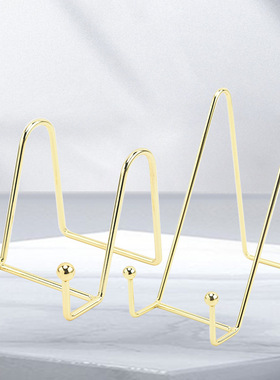 简约装饰杂志瓷盘子支架展示架